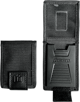 BADGEHOLDER FOLDING BLK