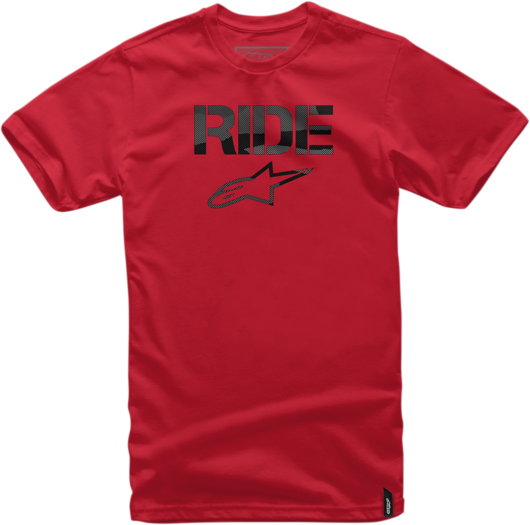 TEE RIDE STEALTH RED