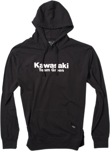 HOODY KAW TEAMGREEN BK