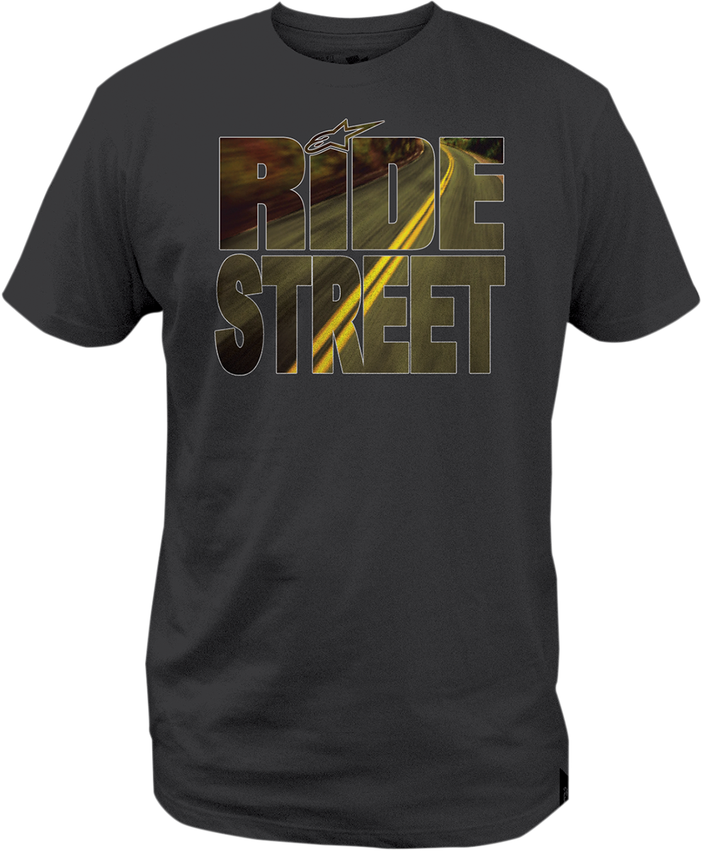 TEE RIDE PHOTO BLACK