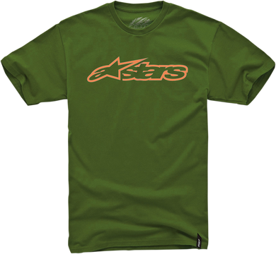 TEE BLAZE GRN/ORG