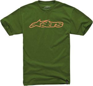 TEE BLAZE GRN/ORG