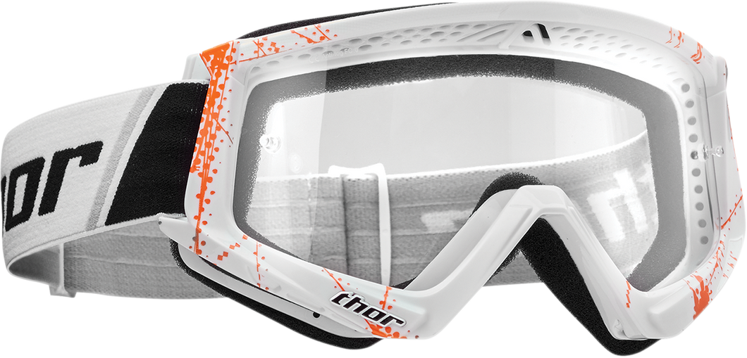 GOGGLE COMBAT WEB WH/OR