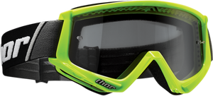 GOGGLE COMBAT SAND FLO GN