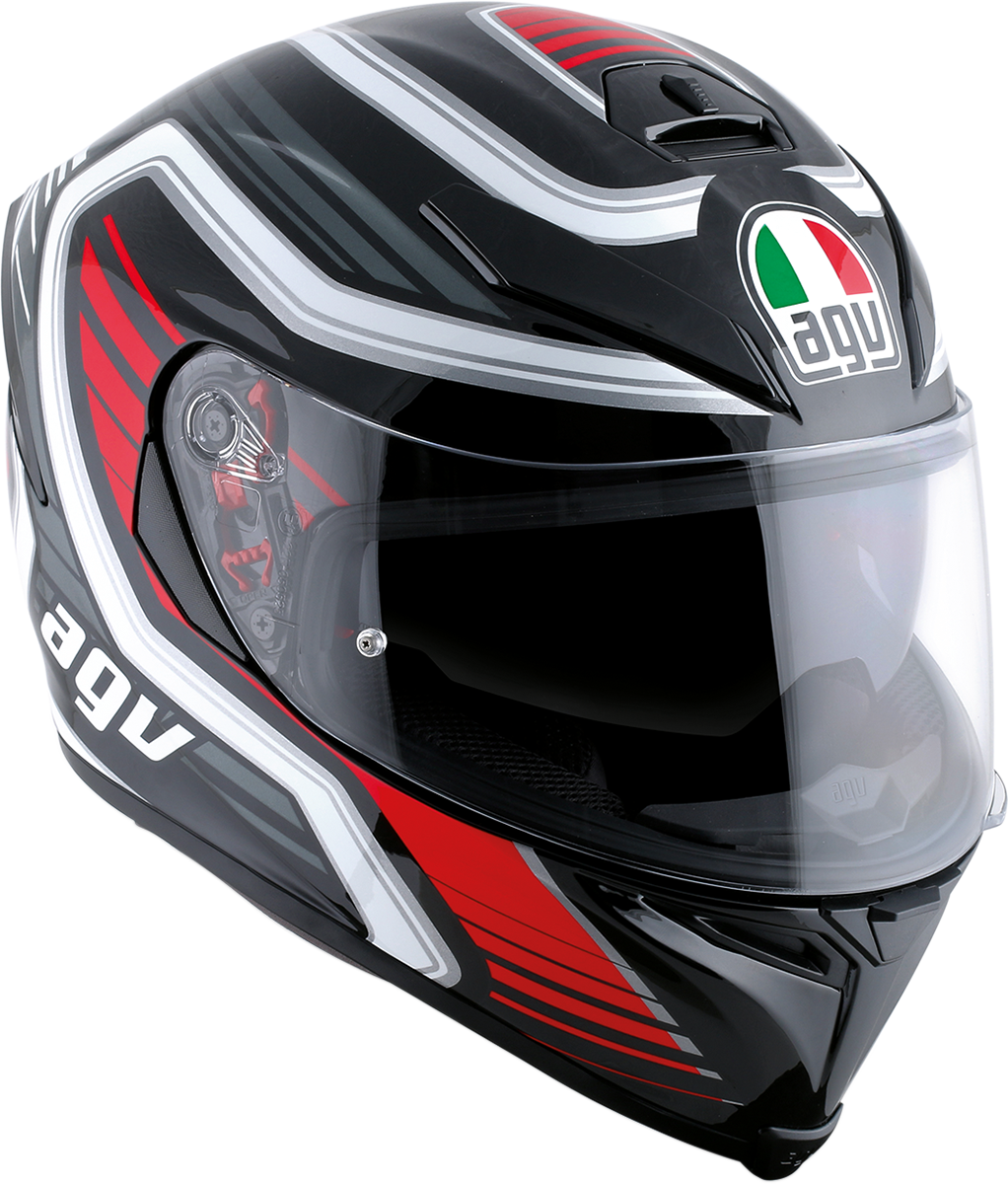 HELMET K5S RACE BK/RD