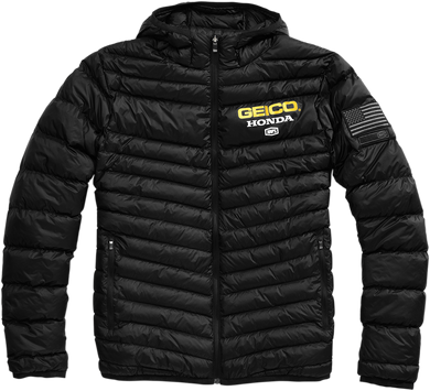 JACKET PUFF GEICO BK