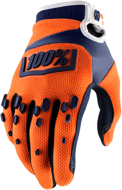 GLOVE AIRMTIC ORG/NVY