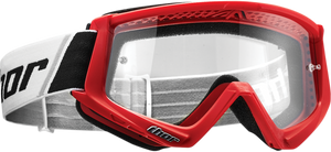 GOGGLE COMBAT RED/BLACK