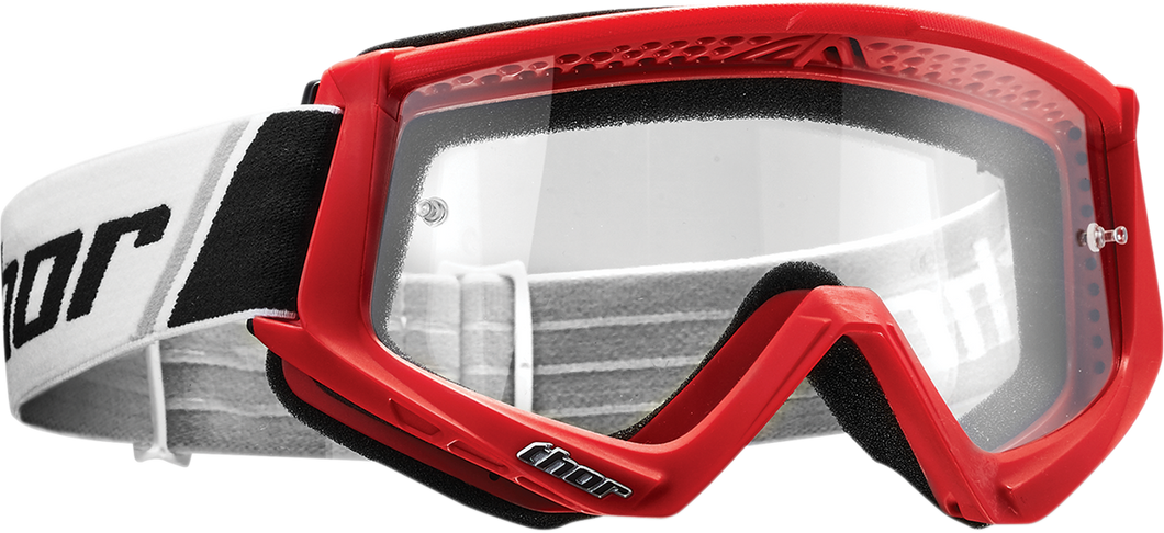 GOGGLE COMBAT RED/BLACK