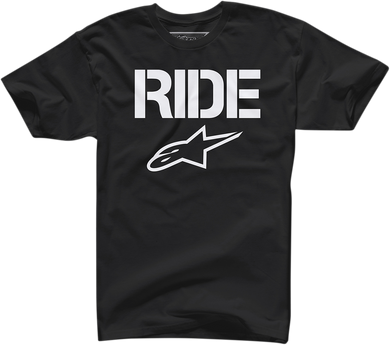 TEE RIDE SOLID BLK
