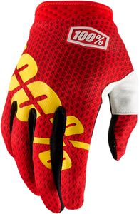 GLOVE ITRACK FIRE RED