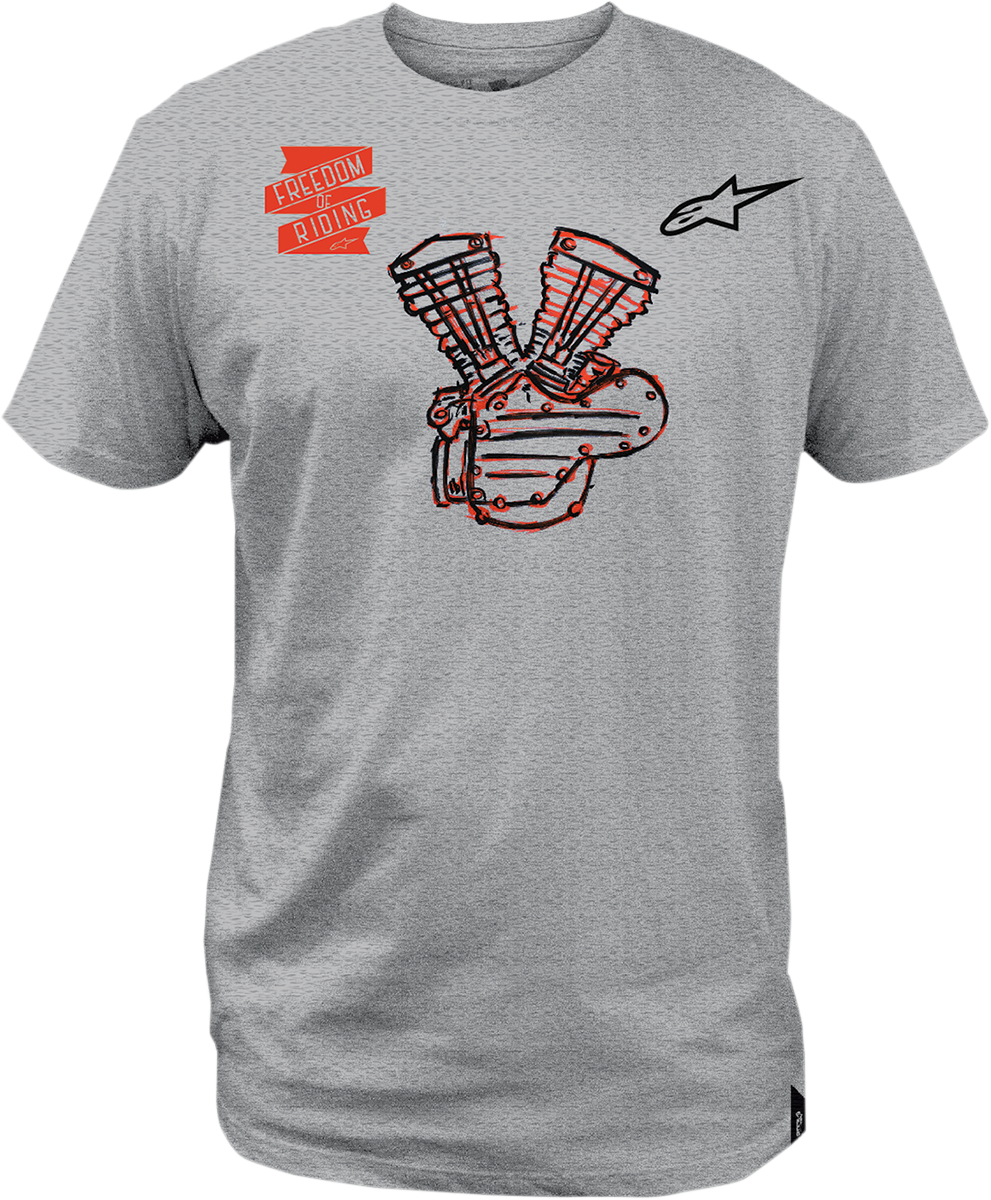 TEE CASUAL HEATHER