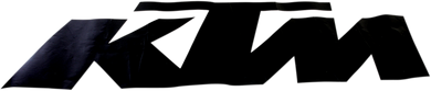 DECAL 5' DIE CUT KTM BLK