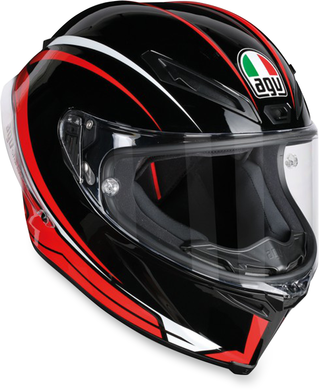 HELMET CORSA R 7-BK/RD