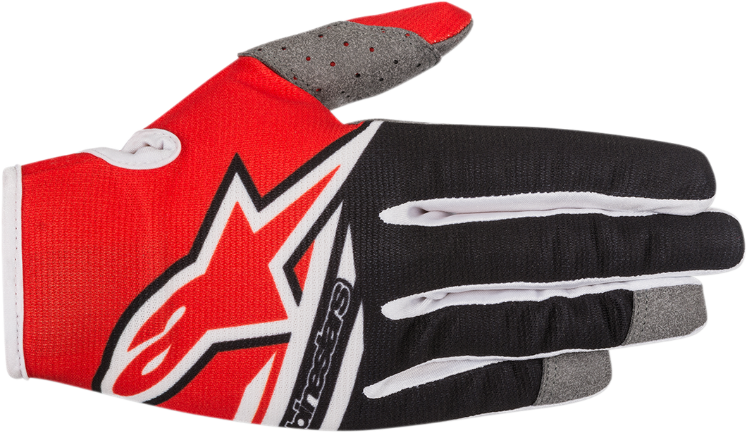 GLOVE S8 FLIGHT RD/BK