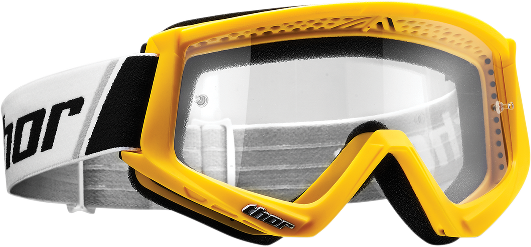 GOGGLE COMBAT YELLOW/BK