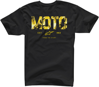 TEE MOTOSTART BLK