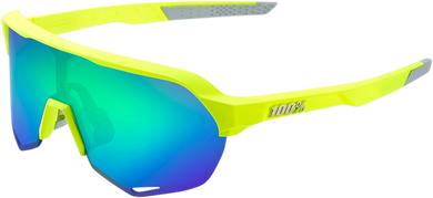 SUNGLASS S2 YEL/GRN MIR