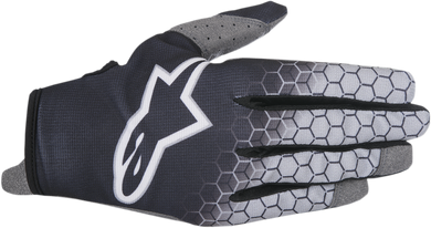 GLOVE S7 FLIGHT BK/GY
