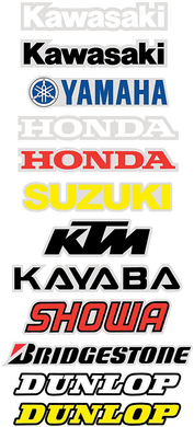 DECAL,FORK/S ARM KAW WHT