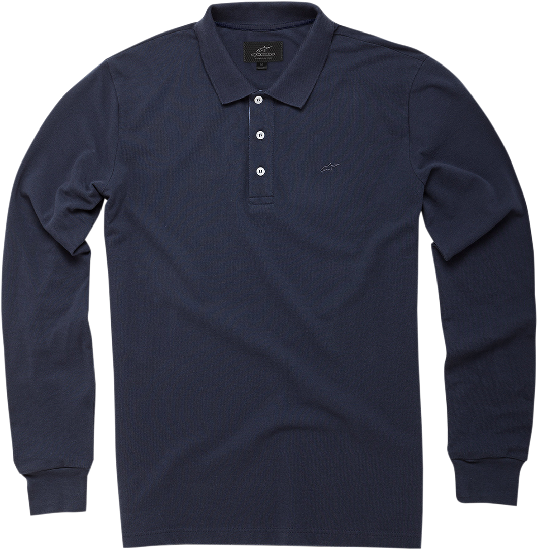 POLO CAFE LS BL