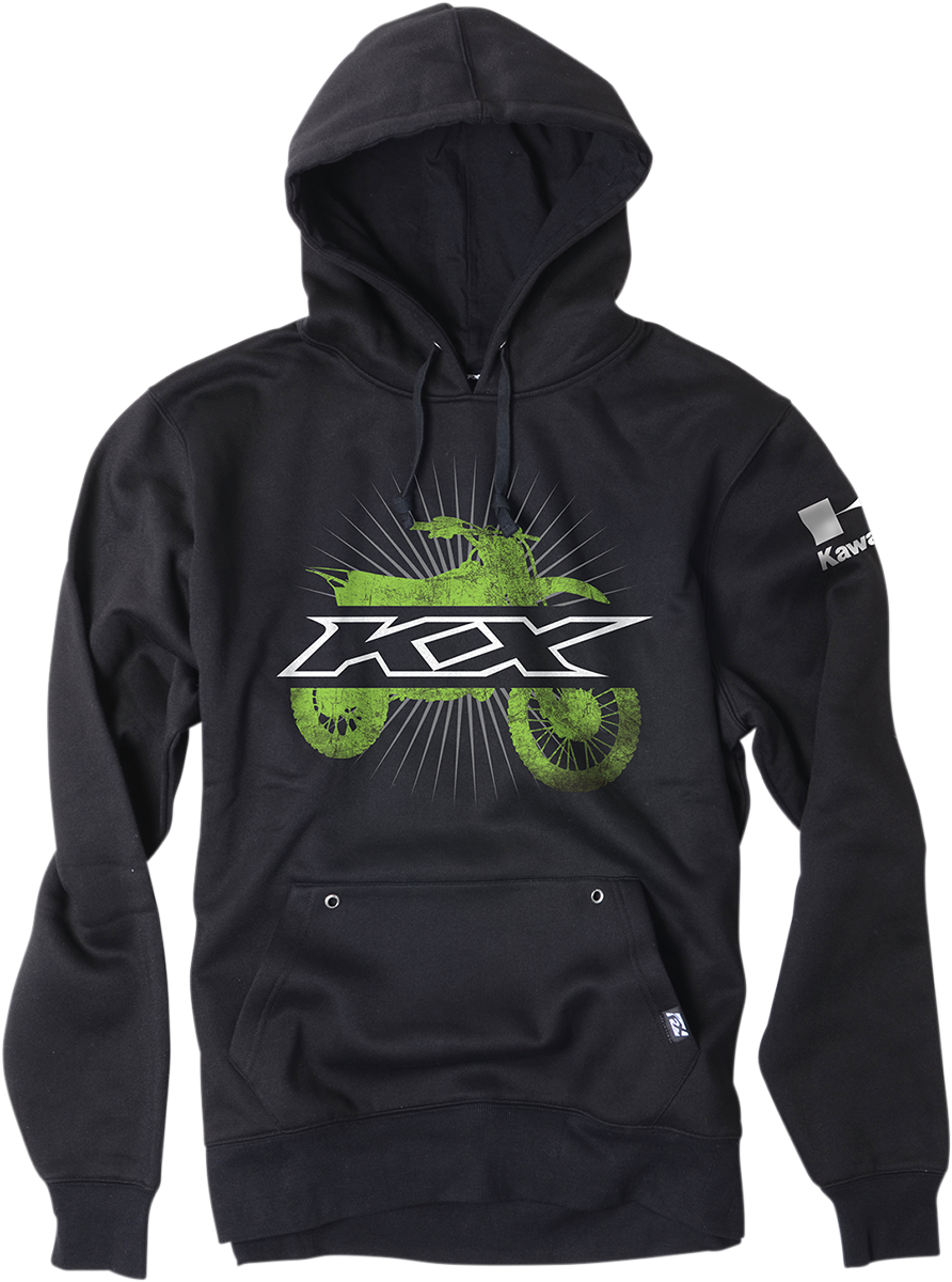 HOODY KAW YTH BLACK