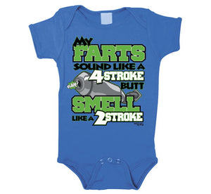 Smooth Industries "4-Stroke" infant Romper
