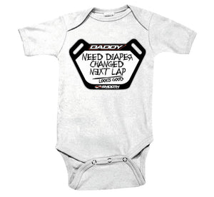 Smooth Industries "Daddy's Pit Board" Infant Romper