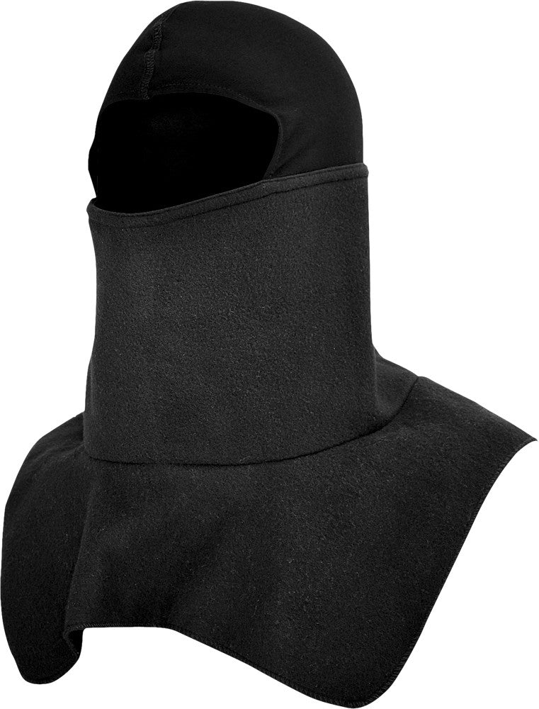 Balaclava Fleece Spandex Crown Black