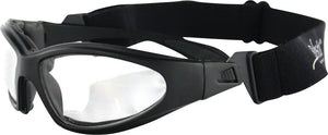 Gxr Sunglasses Black W/Clear Lens