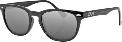 Throwback Nvs Sunglasses Gloss Black W/Smoke Lens