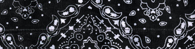 COOLDANNA PAISLEY BLACK