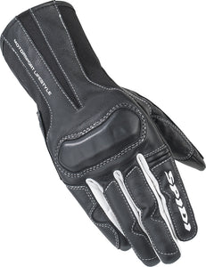 CHARM LEATHER LADIES GLOVES BLACK X