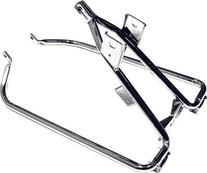 CHROME SADDLE BAG SUPPORT KIT 2009-2013 FLH/FLT MODELS
