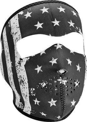 Neoprene Full Mask Vintage Flat Black/White