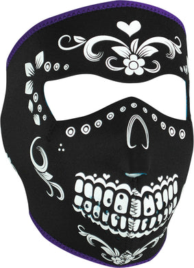 Full Face Mask (Black/White Muerte)