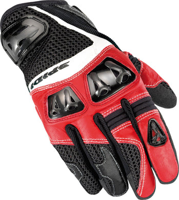 JAB-R LEATHER GLOVES BLACK/RED 3X